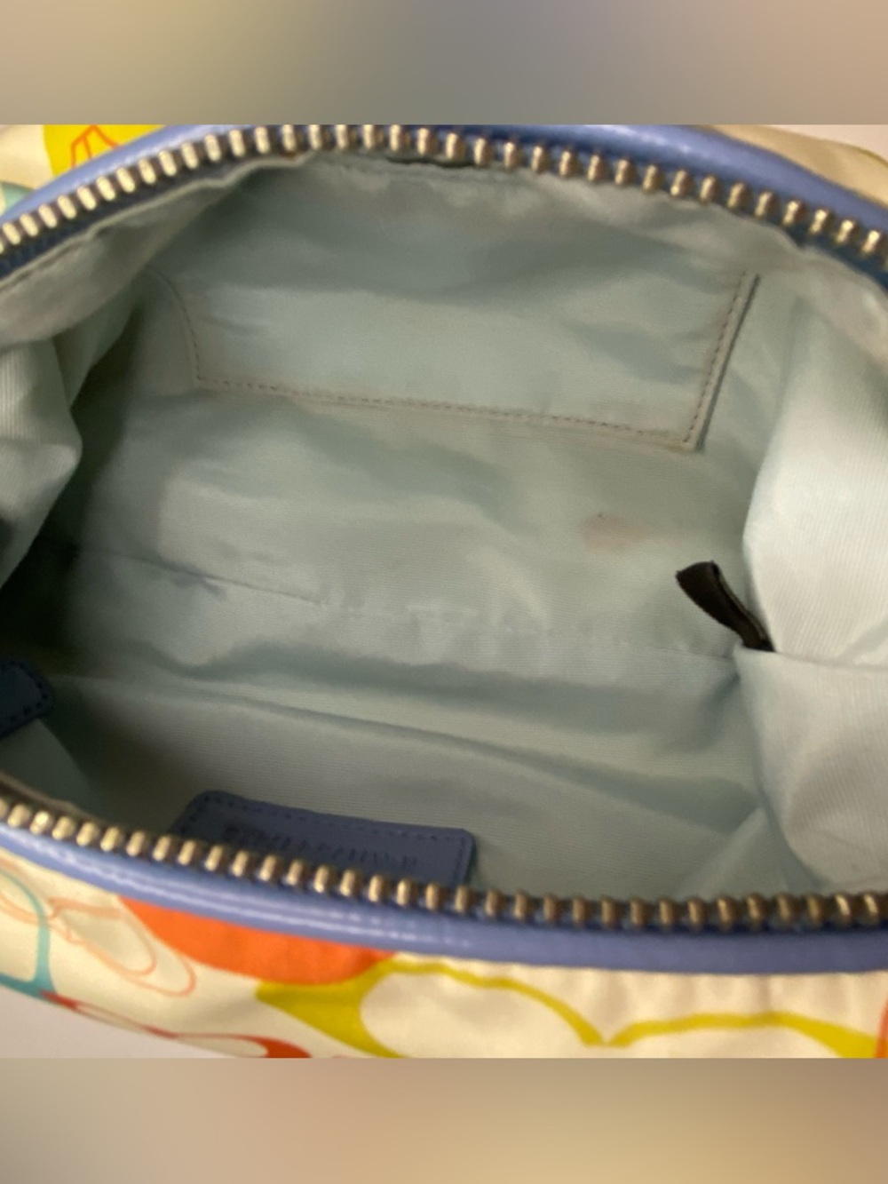 Coach Optic Butterfly Demi Baguette handbag EUC!๐ 11" x 6" - Picture 8 of 14
